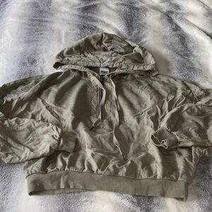 PINK Victoria's Secret green Hooded Sweatshirt